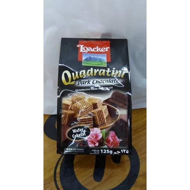 

Terbaru Loacker Wafer Quadratini Dark 125Gr Terbaik