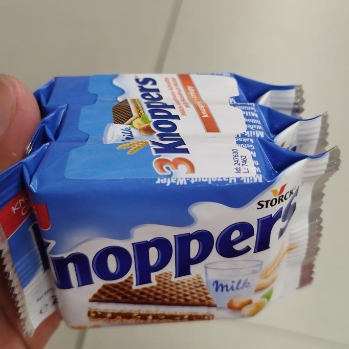 

Terlaris Knoppers Wafer 3X 25Gr Berkualitas