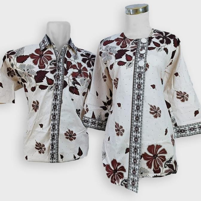 Sale Now Batik Couple Pasangan Sarimbit Strech S36D Stok Terbatas