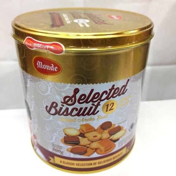 

Best Sales Monde Selected Biscuit 800 Gr| Biskuit Kaleng | Kue Lebaran Stok Terbatas