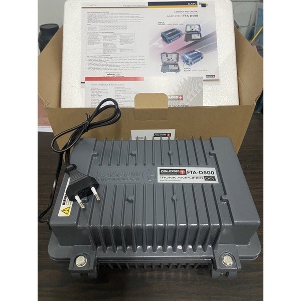 HOT SALE CATV Amplifier / Booster Amplifier D500 Indoor Rf Falcom ( 220 Vac )