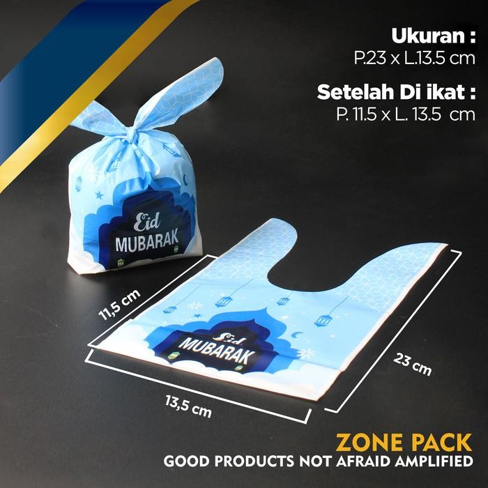 

[10 PCS] Plastik GoodieBag Kecil Lebaran Goodiebag Eid Mubarak Kantong Snack Hampers Idul Fitri Tas