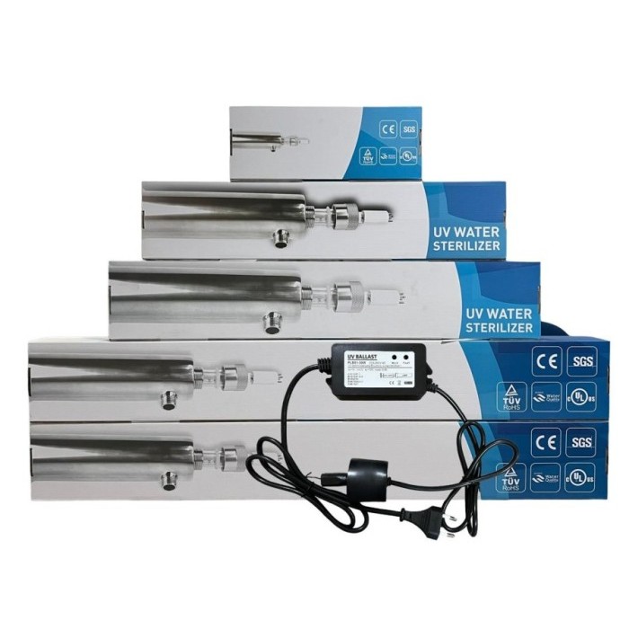 UV Water Sterilizer 12GPM - USA Technology - UV SET 12 GPM