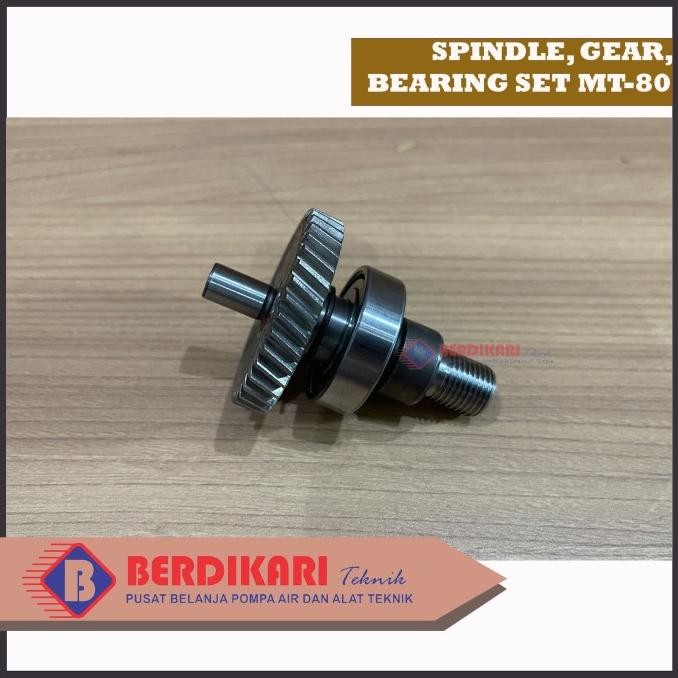 Ready stock] Spindle As Bor, Gear, Bearing Set laker 6002 606 MT 80 MT80 MAKTEC