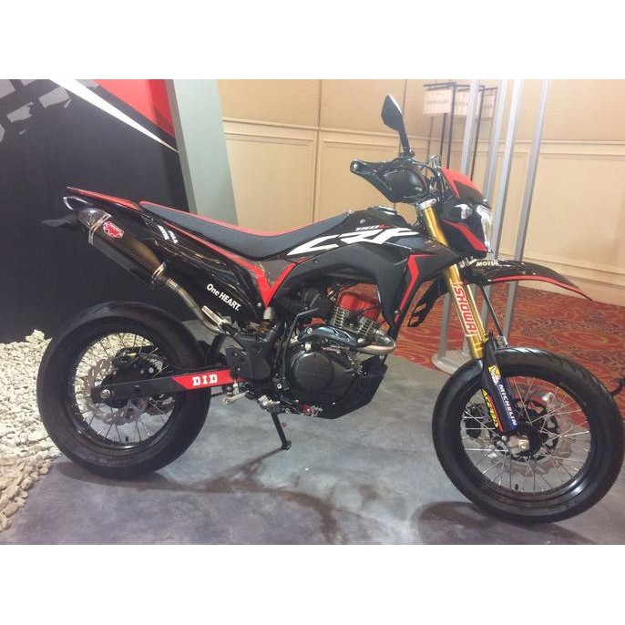 Knalpot R9 Honda CRF 150 L MGX Black Series Terlaris
