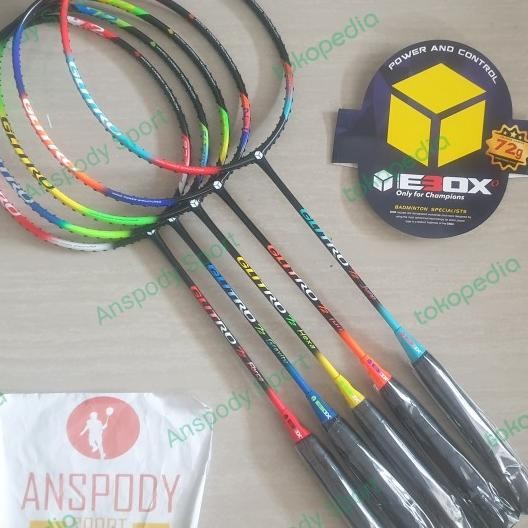 RAKET BADMINTON EBOX GLITRO 72 Terlaris