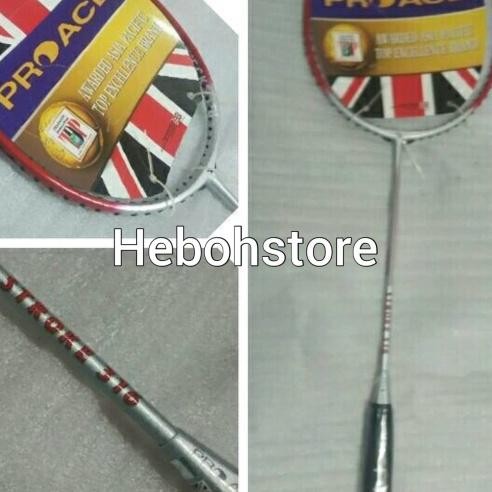 Raket badminton pro ace stroke 316 original komplit Terlaris