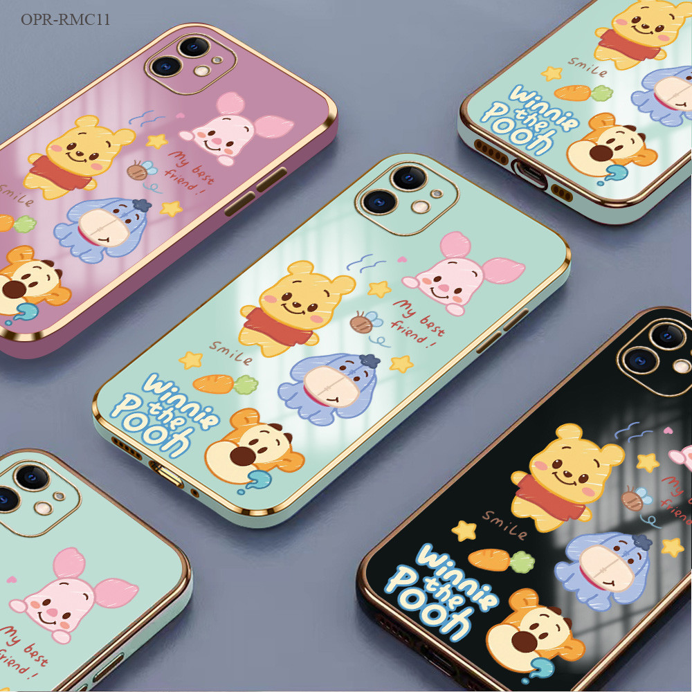 Casing Beruang Selebriti Internet Untuk For Realme C71 C73  C75 C63 C61 C11 C15 C20 C20A C21 C21Y C2