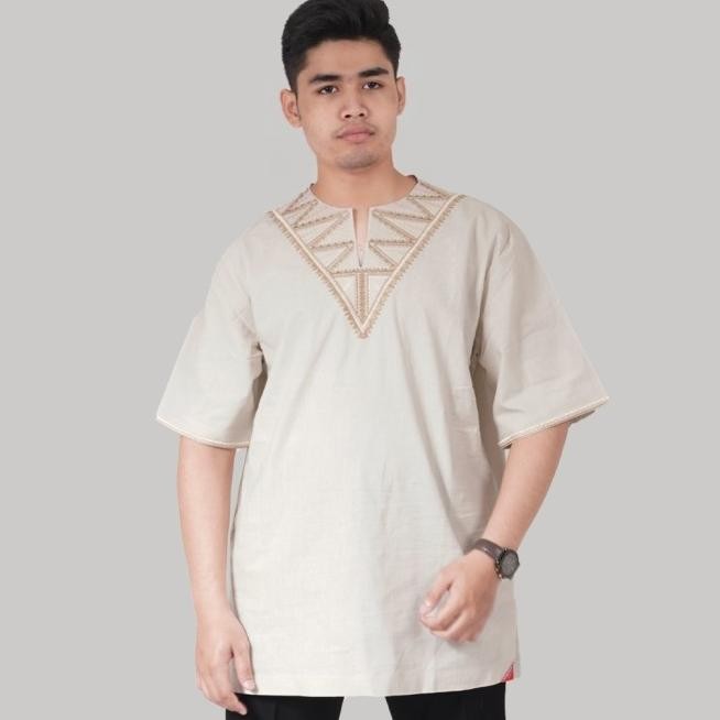 Baju koko preview by itang yunasz / koko preview lengan pendek Terlaris