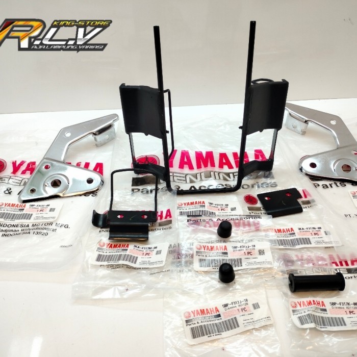 SET BREKET LAMPU DEPAN OVAL 2002 2006 RX KING ORIGINAL