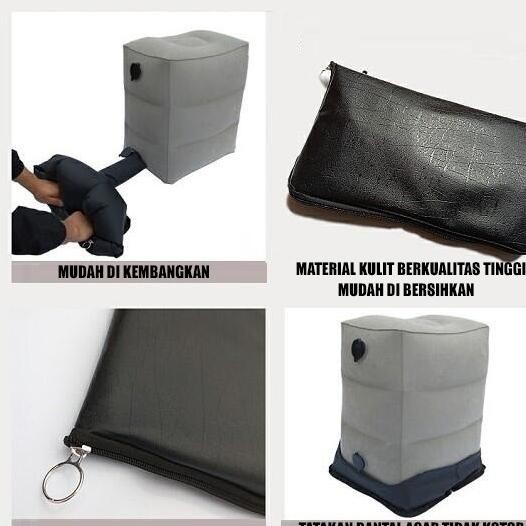 Grosir Bantal Angin Tiup Smart Foot Rest Pillow