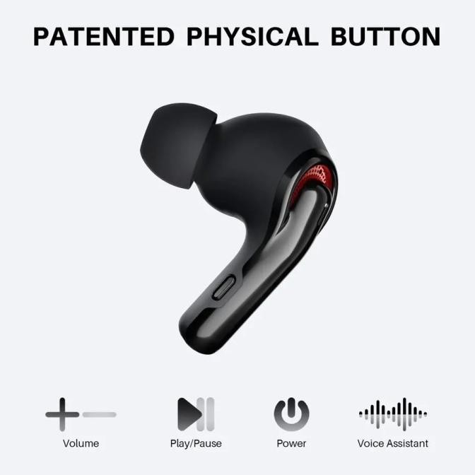 Murah Tws Earbuds Tribit C1 Ultra Low Latency Bluetooth 5.2 Aptx Cvc8.0 50H