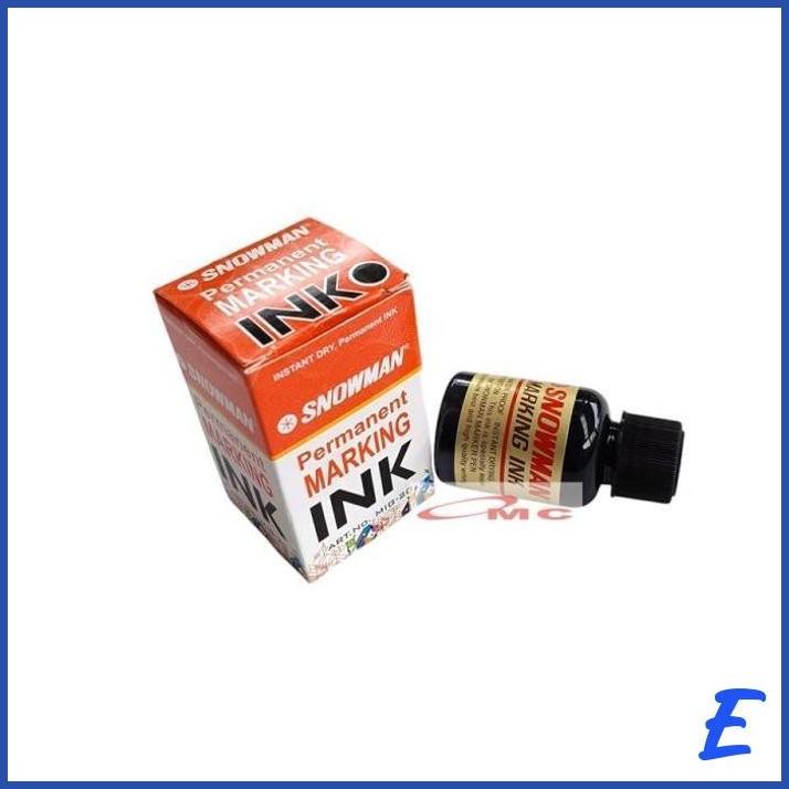 

[OMC] ISI ULANG TINTA SPIDOL PERMANEN TINTA REFILL INK TINTA ISI SPIDOL SNOWMAN PERMANENT MARKING INK HITAM