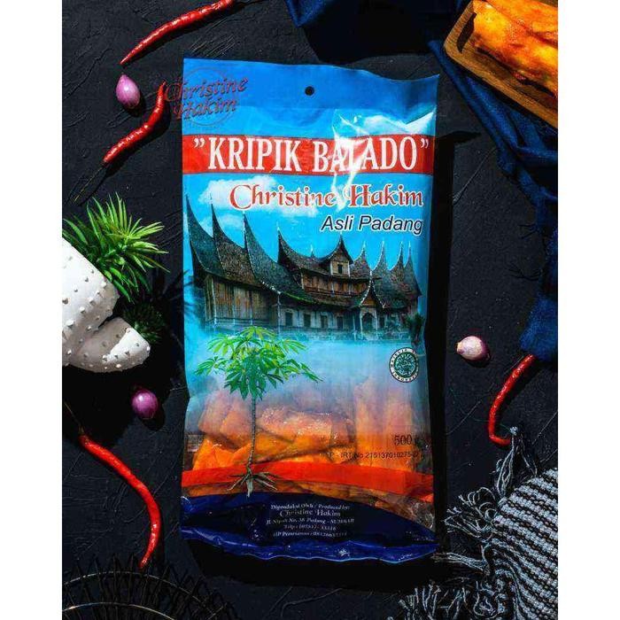 

BARANG TERLARIS Kripik Balado Panjang [500 g] Christine Hakim [ KEMASAN BIRU ]