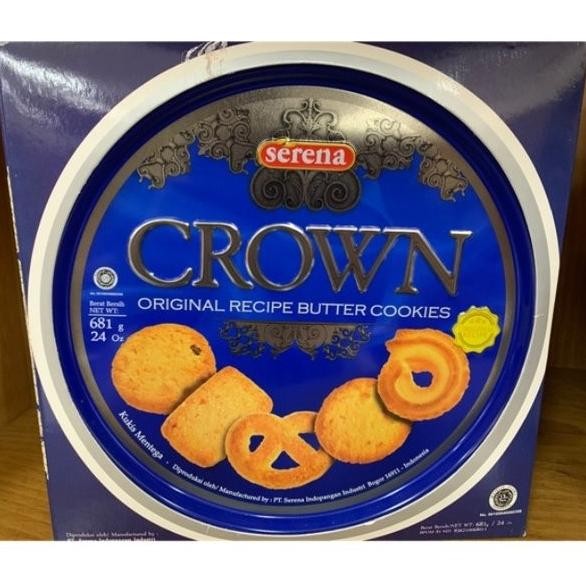 

Big Sale Serena Crown Original Recipe Butter Cookies Kemasan Kaleng 681 Gram Limited Edition