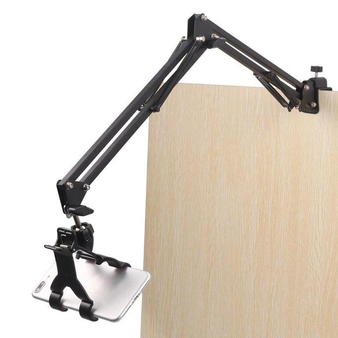 Stand Holder HP Meja Lazypod Lazypad Model Boom Arm Table SM-923 HP [terbaik]