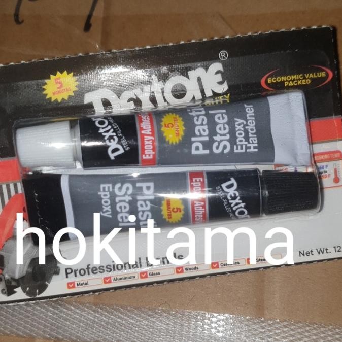 Promo lem dextone lem besi epoxy eco 12gr pack mini lem dexton COD