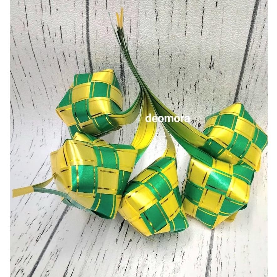 

Grosir Ketupat Hiasan Lebaran Ketupat Pita Idul Fitri D Cod