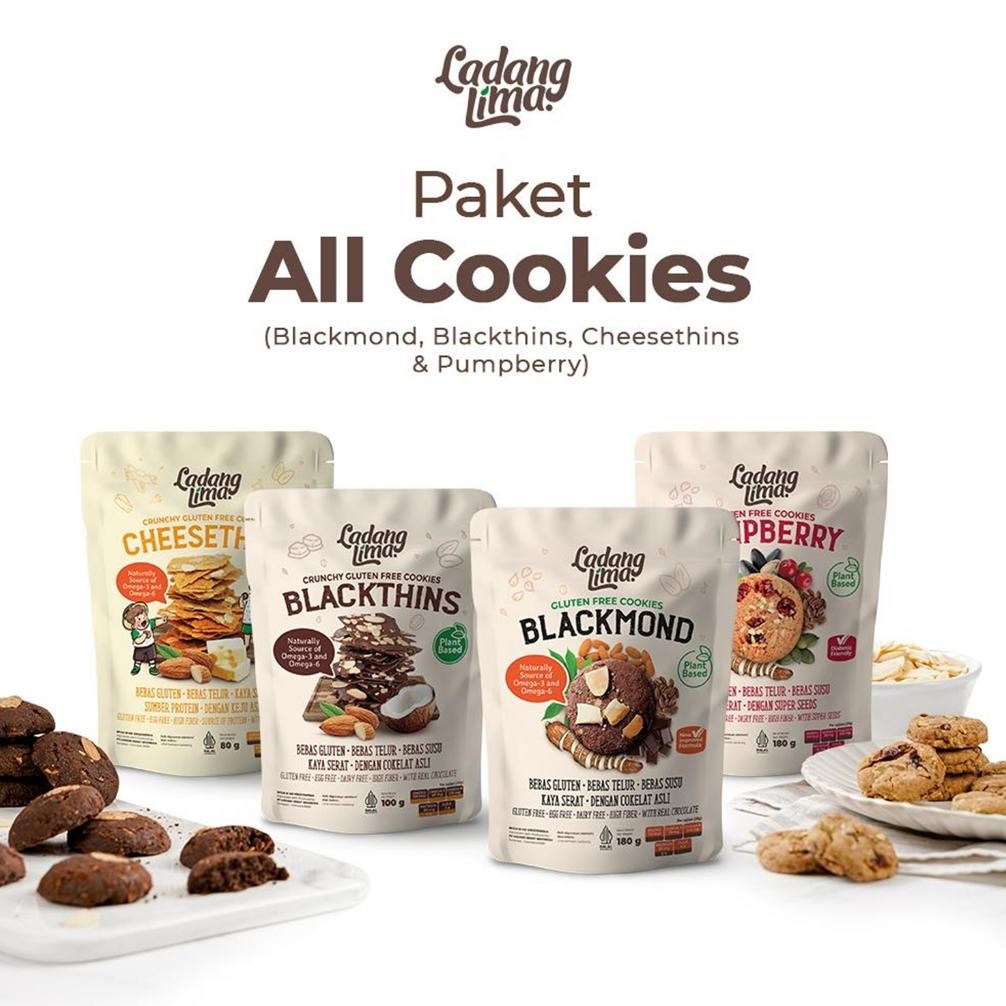 

Serba 100Rb Cookies Gluten Free Ladang Lima | Healthy Snack With Protein Diskon