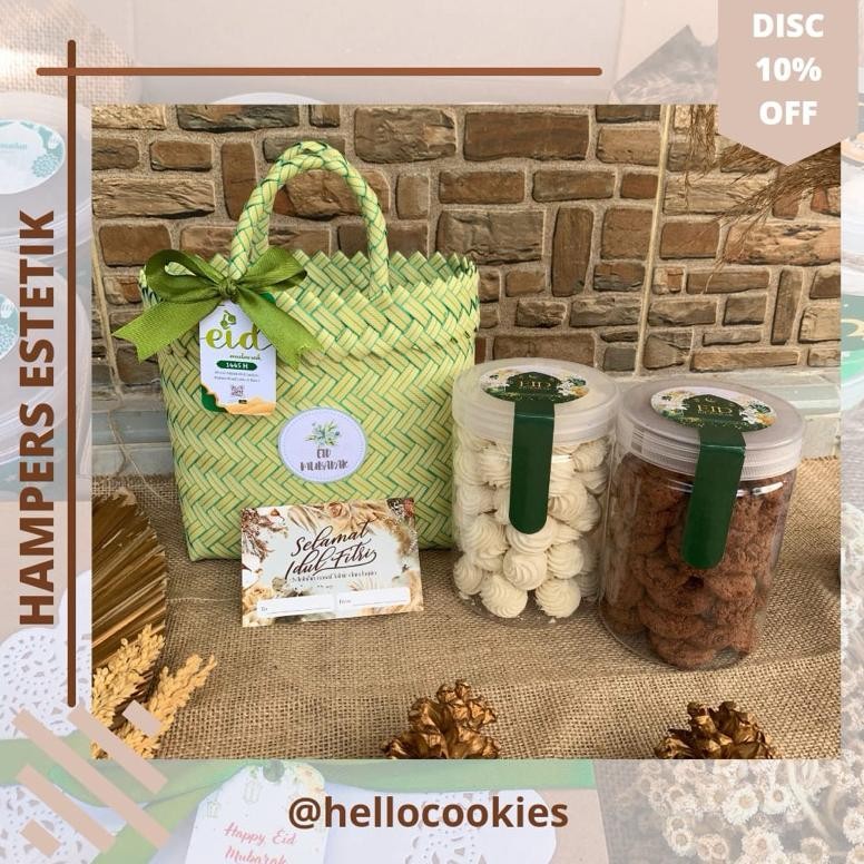 

Hampers Kue Kering Lebaran Estetik/Hampers Anyaman/Hampers Murah/Gift Birthday/Gift Wedding/Hampers Natal Terlaris! Produk Ini Banyak Dicari