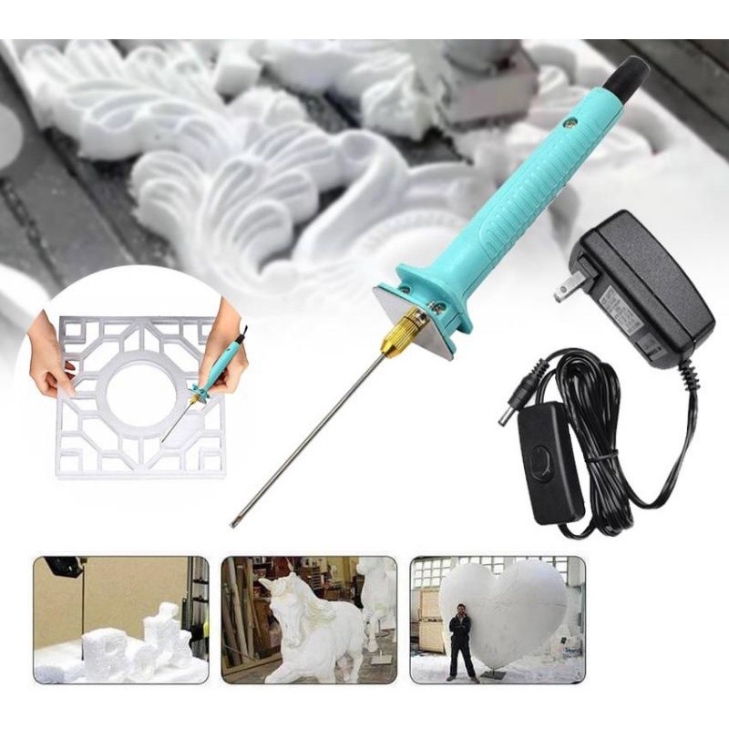 

New pemotong sterofoam gabus SIAP PAKAI Pemotong Gabus Styrofoam Hotwire Ukir craft Foam Sterofom