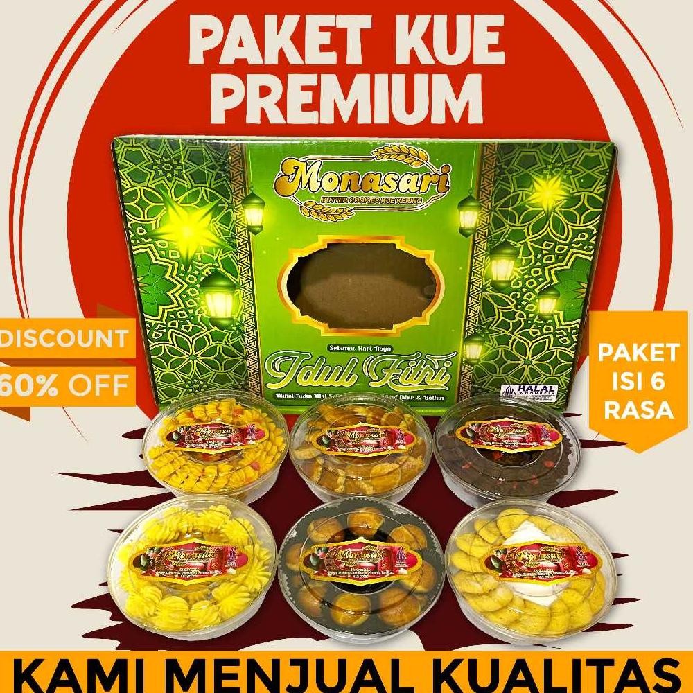 

Paket Kue Kering Lebaran Idul Fitri Parcel Lebaran Idul Fitri Hampers Lebaran Idul Fitri Parsel Thr Nastar Putri Salju Kastangel Kacang 5 Diskon