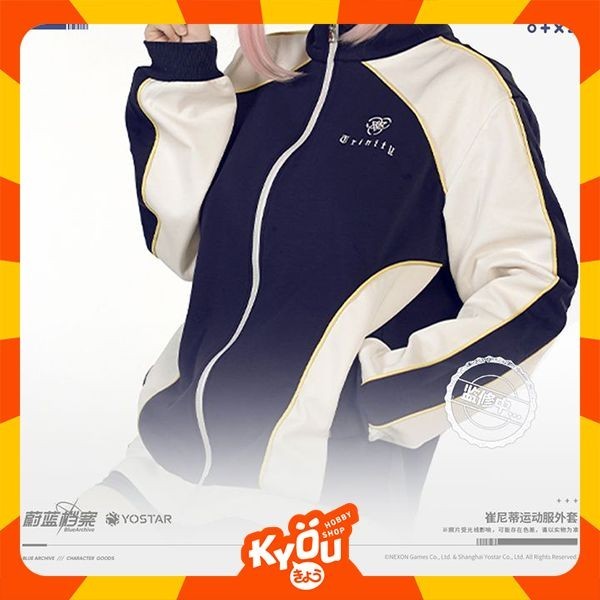 Terlaris Trinity General School Sportswear Jacket - Blue Archive (Free Size)