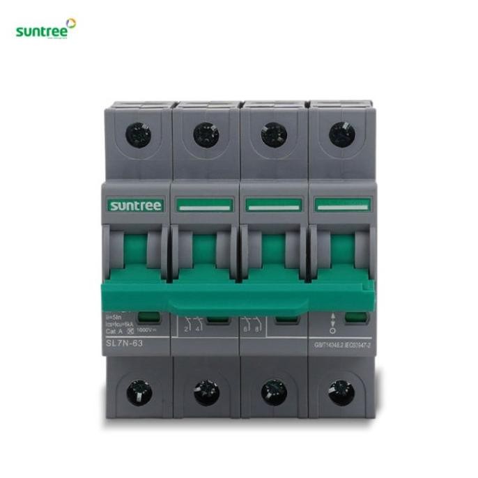 DC MCB SUNTREE 4 Pole 1000 VDC 10-63 A [terbaik]