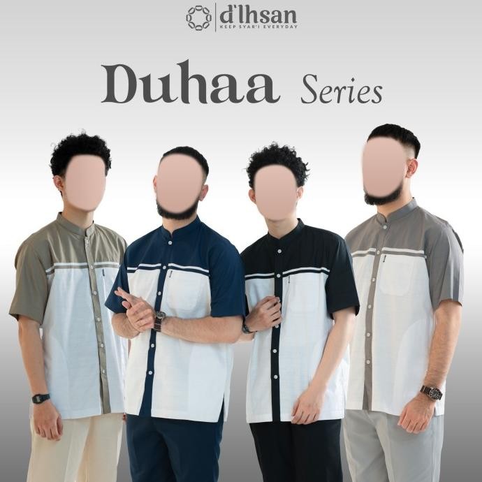 New D'Ihsan | Duhaa Koko Series - Baju Koko Casual Lengan Pendek Limited Edition