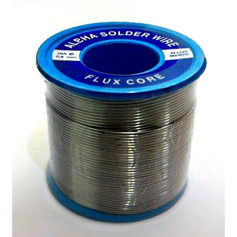 Timah Solder 1 Gulung Merk Alpha Tinol Tenol Original Dan Terpercaya