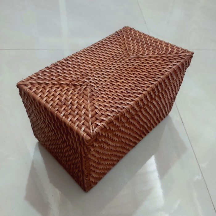 monggo] Box Anyaman Rotan, Tempat Penyimpanan Serbaguna