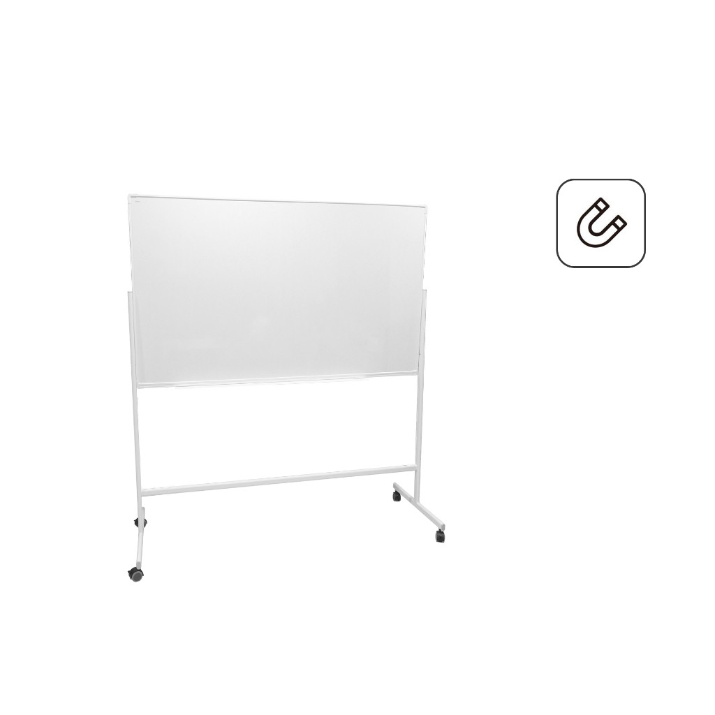 

[ONE's Stationery] Bantex Papan Tulis Putih Magnetik / Whiteboard Dengan Roda Ukuran Tinggi 90 cm BJ6633