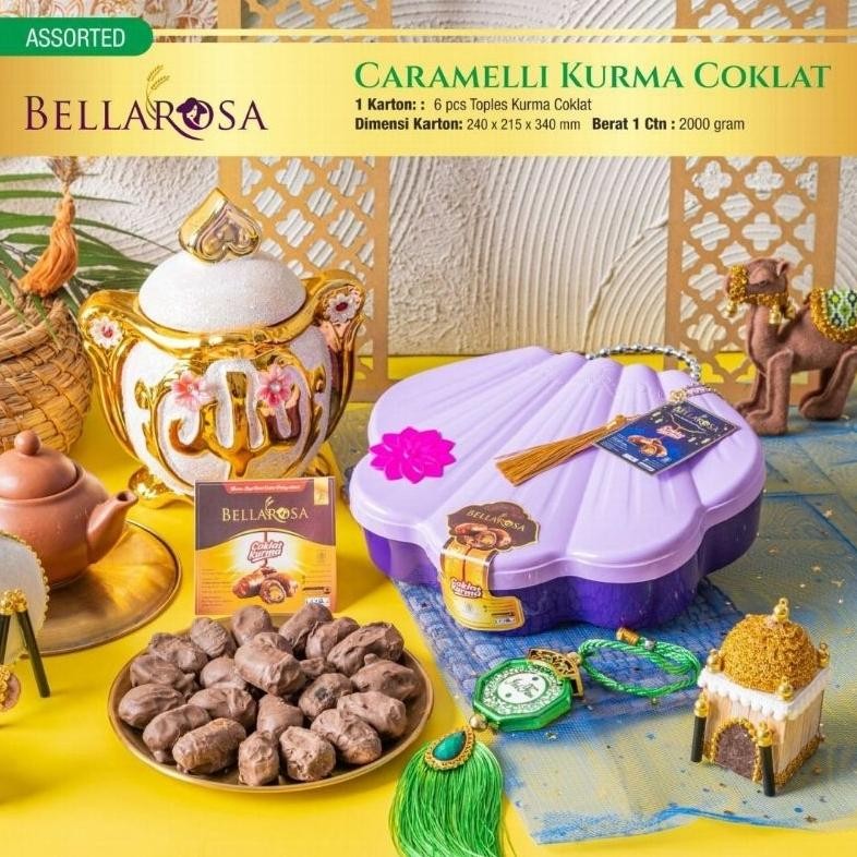 

Bellarosa Kurma coklat Bucket ( 1 Dus isi 6 Toples )