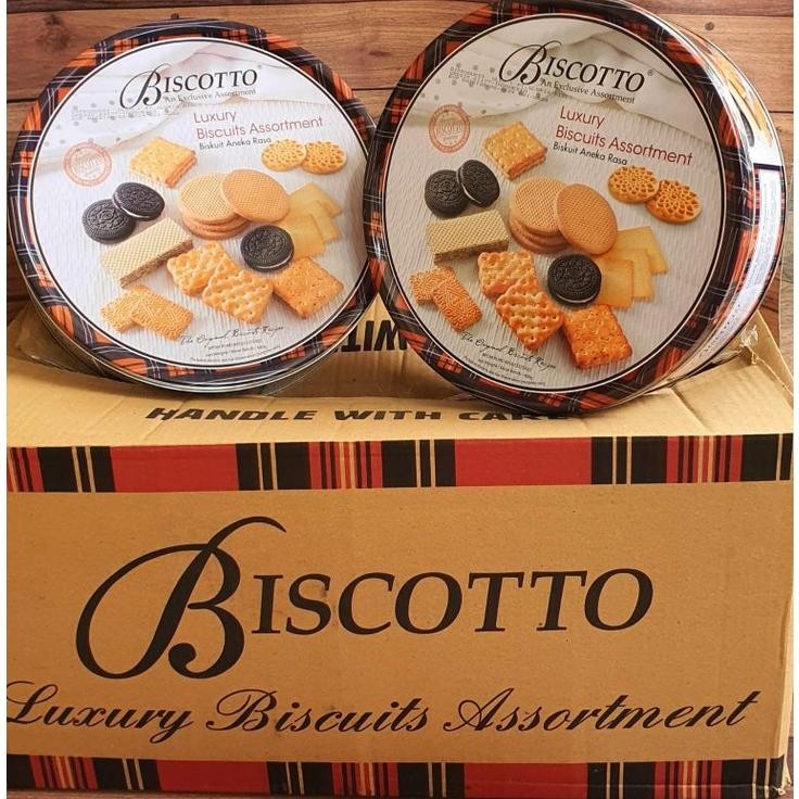 

Biscotto Luxury Biscuits assortment - hampers parcel lebaran - aneka biskuit idul fitri