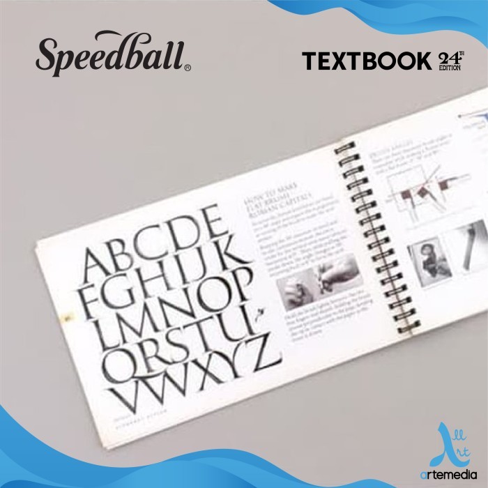 

BUKU INSTRUKSI KALIGRAFI SPEEDBALL TEXTBOOK CALLIGRAPHY PEN LETTERING