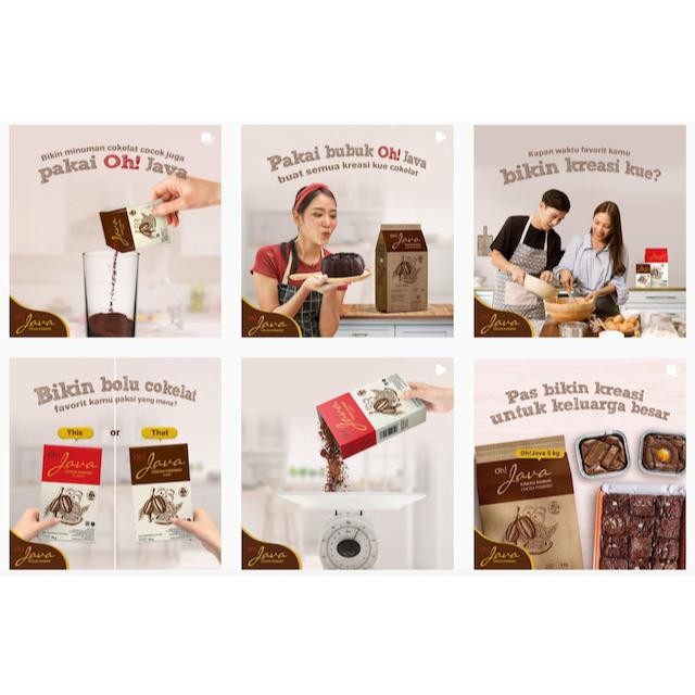 

OH! Java Cocoa Powder Coklat Kakao Bubuk - Classic & Dark Cocoa