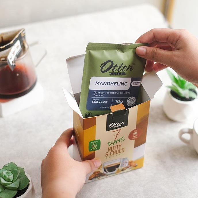 

7 DAYS SINGLE ORIGIN DRIP COFFEE ARABICA ROBUSTA - FRUITY