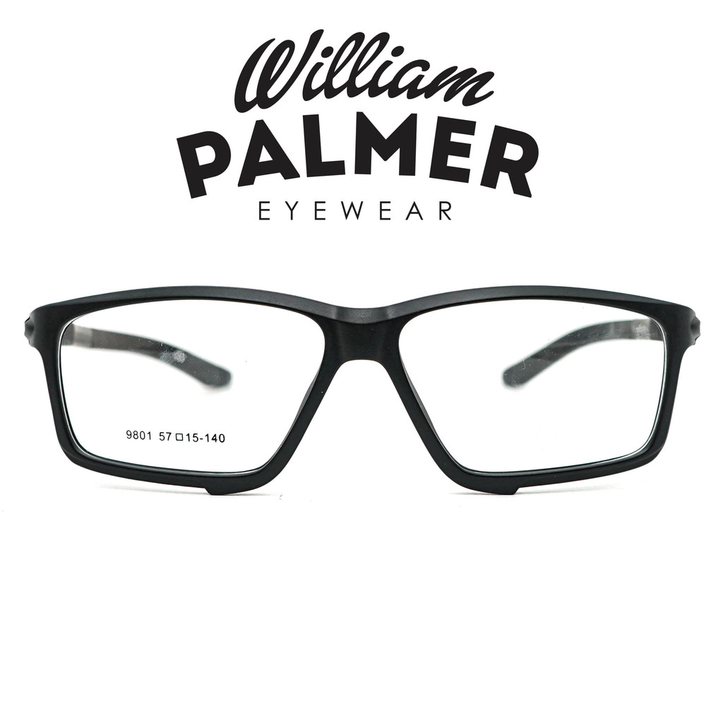 William Palmer Kacamata Pria Wanita Sport 9801 C1 Black