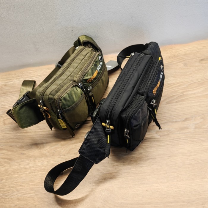 TERLARIS Tas Pinggang Tough Warrior 5135 / Waist bag / Bum Bag / Belt bag Tough Warrrior Original