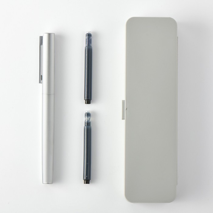 

MUJI ALUMINIUM FOUNTAIN PEN SET / PULPEN KALIGRAFI PEN SET - CALIGRAPHY