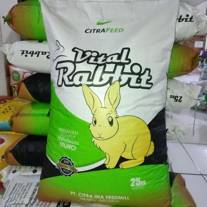 PROMO VITAL RABBIT 25KG MAKANAN RABBIT VITAL RABBIT CITRA FEED