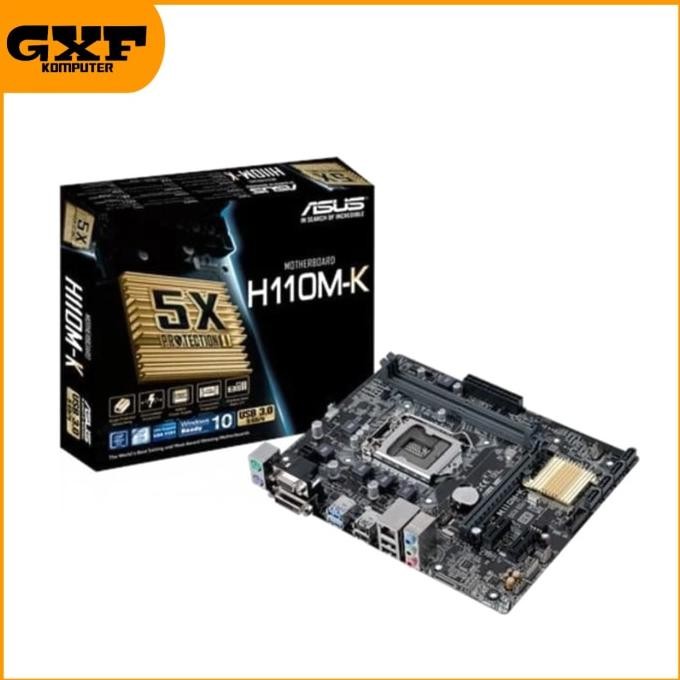 TERMURAH - Asus H110M-K Pi (LGA1151, H110, DDR4)