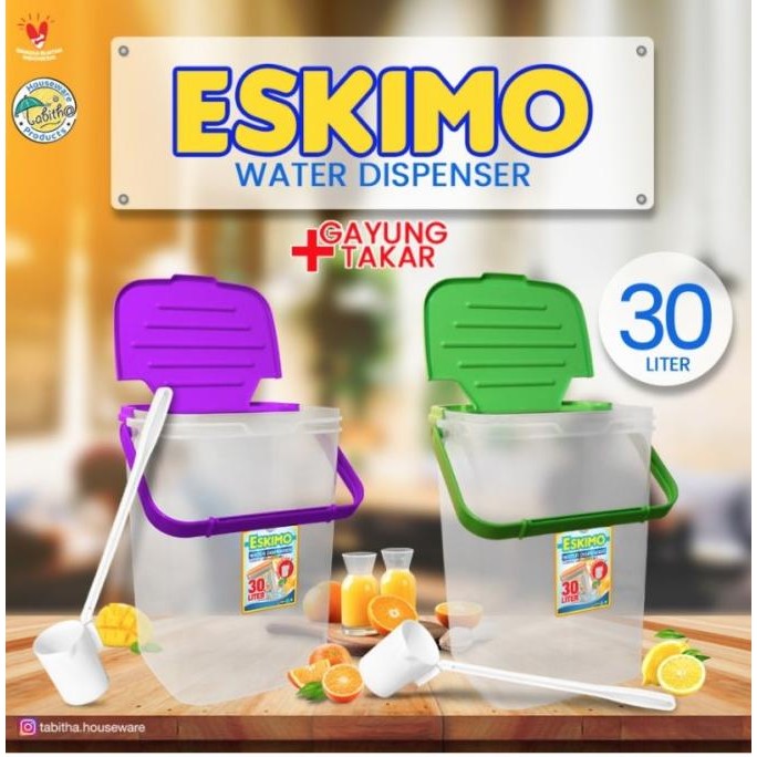 Diskon Aquarium Es Buah Plastik 30 Liter - Tempat Es Buah - Kotak Es Buah