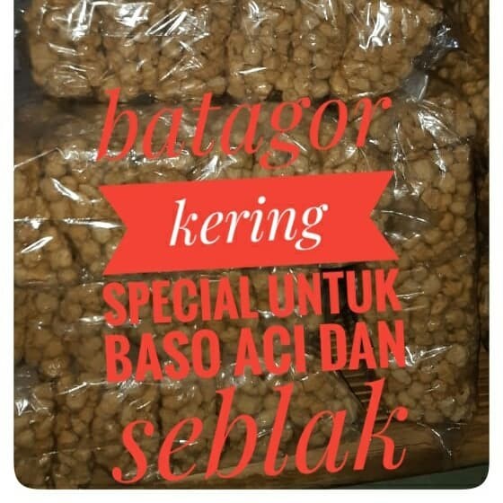 

BATAGOR MINI KERING BANDUNG 1 BALL