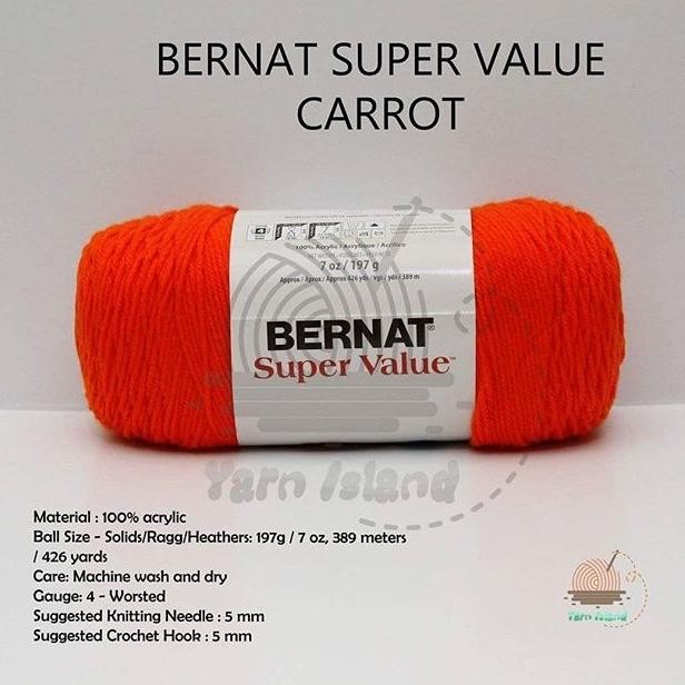

Bernat Super Value Carrot