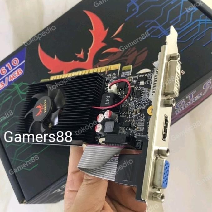 Vga Nvidia Geforce Gt 610 4gb Ddr3 128 Bitt Vga card