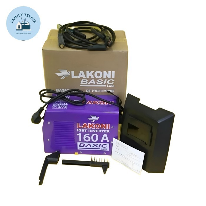 MESIN LAS TRAFO LAS INVERTER LAKONI BASIC 162 IXS 160 AMPERE 900WATT MMA 160A / MESIN LAS LAKONI