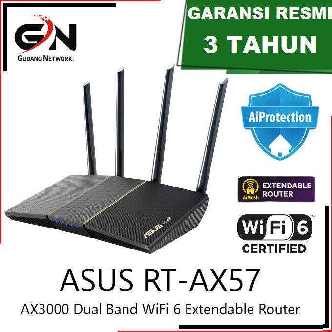 Asus Rt-Ax55U Wifi 6 Ax1800 With Aimesh Ax 1800 / Rt-Ax55 Ax1800 Tersedia