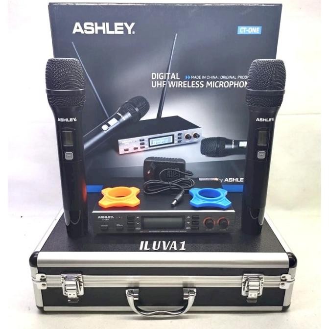 Promo Mic Wireless Ashley Ct One  Mic Wireless Ashley 2 Mic