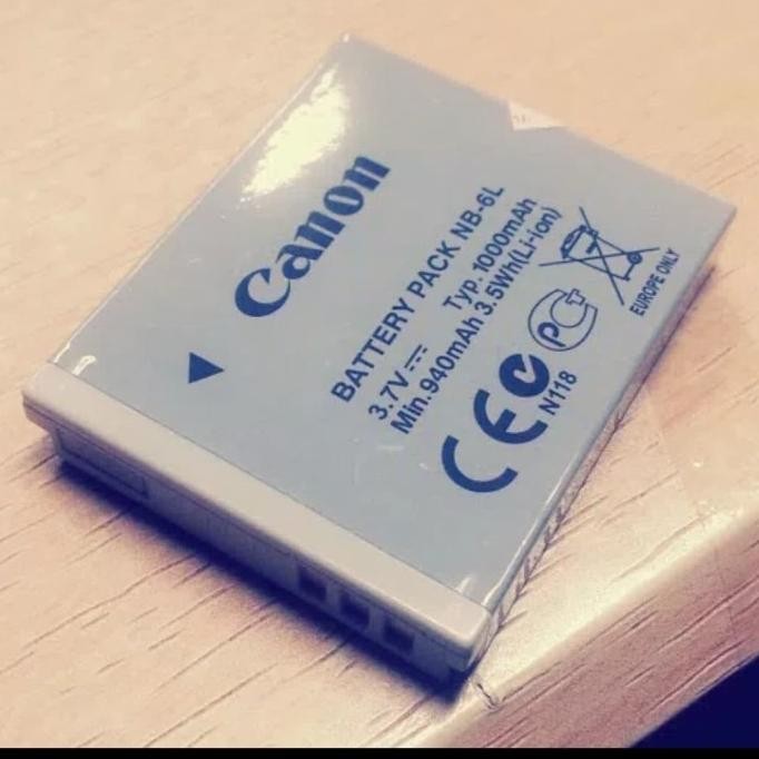 Baterai Batre Kamera Canon Nb-6L Batrei Camera Canon Nb-6L